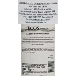 Ecos | Vin rosu sec Cabernet Sauvignon 0.75L