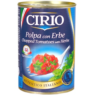 Cirio | Pulpa rosii cu ierburi 400g