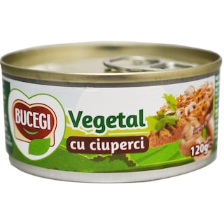 Bucegi | Pasta vegetala cu ciuperci 120g
