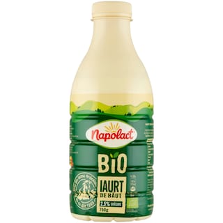 Napolact Bio | Iaurt de baut 2.5% grasime 750g