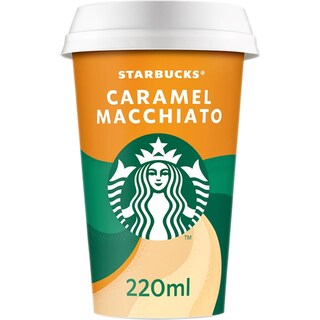 Starbucks | Bautura pe baza de lapte si cafea Caramel Macchiato 220ml