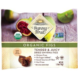 Sunny fruit | Smochine uscate bio de Smirna 50g