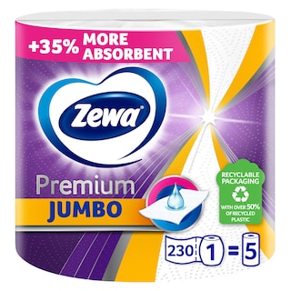 Zewa | Jumbo | Prosoape de bucatarie, 3 straturi 1 rola