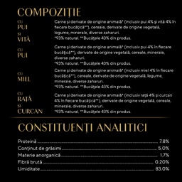 Sheba | Hrana umeda pentru pisici adulte, selectie suculenta in sos 4x85g