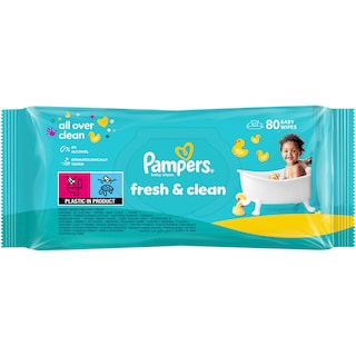 Pampers | Servetele umede Fresh Clean, 80 buc.