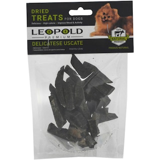 Leopold | Delicatese uscate pentru caini, cu vicat de vita 100g