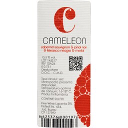 Cameleon | Red | Vin rosu  0.75l