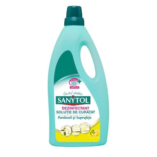 Sanytol | Solutie de curatat pardoseli si suprafete, lamaie si frunze de maslin 1L