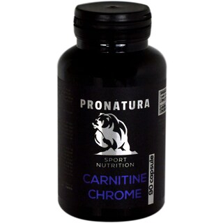 Pro Natura | Supliment alimentar Carnitine Chrome, 90 capsule