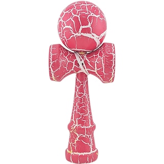 Flippy | Kendama X Originala, Profesionala, Flippy, Cracked, din lemn, 18 cm, diverse culori