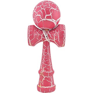 Flippy | Kendama X Originala, Profesionala, Flippy, Cracked, din lemn, 18 cm, diverse culori