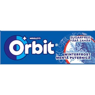Orbit | Guma de mestecat Winterfrost 10 drajeuri 14g