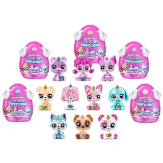 (bucata) | Figurina surpriza Rainbocorns Pocket Puppycorns