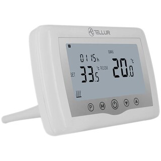 Tellur | Termostat WiFi, Centrala, Alb