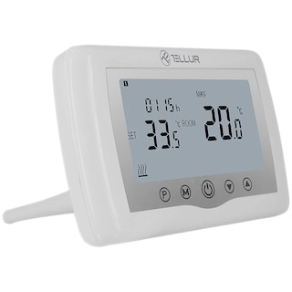 Tellur | Termostat WiFi, Centrala, Alb