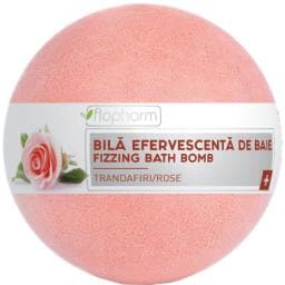 Bila efervescenta de baie Trandafiri 160g