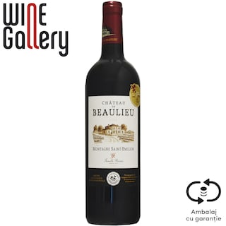 Chateau De Beaulieu | Vin rosu sec Montagne Saint-Emilion 0.75L