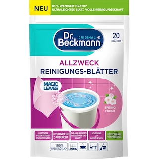 Dr. Beckmann | Detergent servetele pentru curatare universala Spring Fresh, 20 buc