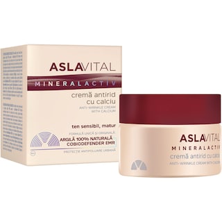 ASLAVITAL | Crema antirid cu calciu 50ml
