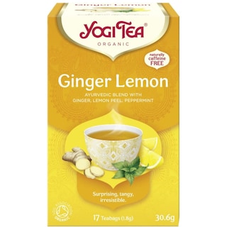Yogi Tea | Ceai de ghimbir si lamaie bio 30.6g