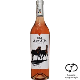 Caii de la Letea | Vin roze sec Merlot & Syrah & Pinot Noir 0.75L