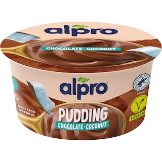 Alpro | Budinca pe baza de cocos, cu ciocolata 135g