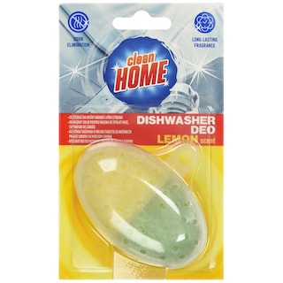 Clean Home | Odorizant solid pentru masina de spalat vase, cu parfum de lamaie 18g