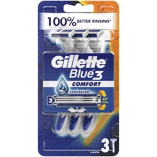Gillette | Aparat de ras de unica folosinta Blue3 Comfort, 3 bucati