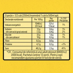 Maggi | Baza pentru mancaruri cu gust de gaina, 6 cuburi 60g