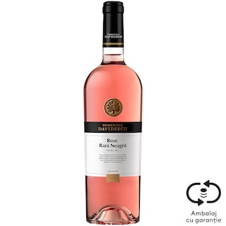 Domeniile Davidescu | Vin rose sec Rara Neagra 0.75L