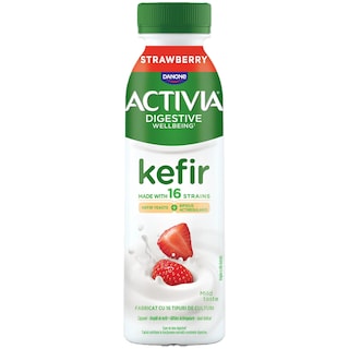 Activia | Kefir de baut cu capsuni, 3.1% grasime 280g