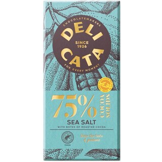 Delicata | Ciocolata neagra cu sare 75% cacao 100g