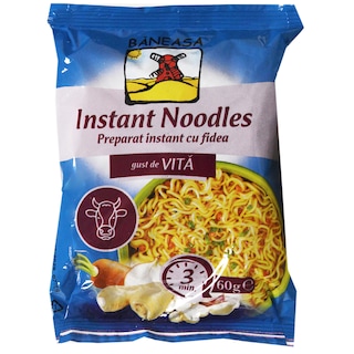 Baneasa | Instant noodles cu gust de vita 60g