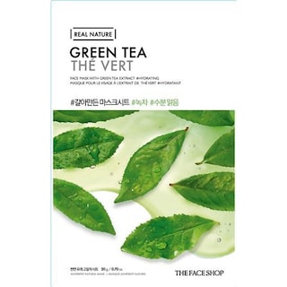 The Face Shop | Masca de fata cu ceai verde Real Nature 20g