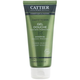 Cattier | Gel de dus bio pentru barbati, cu cacao 200ml