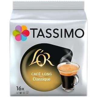 Tassimo | L'Or | Cafea Cafe Long Clasique, 16 capsule