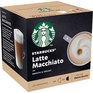 Starbucks | Cafea Latte Macchiato, 2x6 capsule