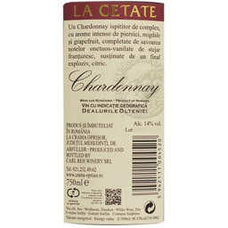 La Cetate | Vin alb 0.75L