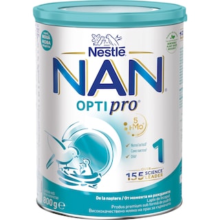 Lapte praf de la nastere Optipro 1 800g