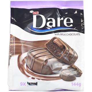 Dare | Mini prajituri glazurate cu ciocolata cu lapte 144g