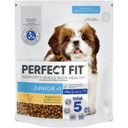 Perfect Fit | Hrana uscata, completa, bogat in pui, pentru catei 825g