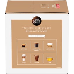 Nescafe | Dolce Gusto | Cafea decofeinizata Cortado Espresso Macchiato, 16 capsule