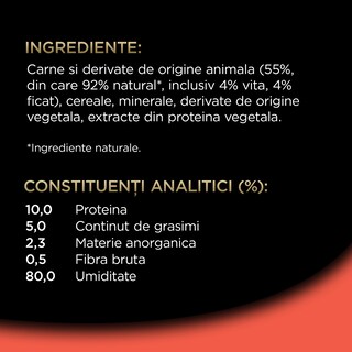 Cesar | Hrana umeda completa, pentru caini adulti, cu vita si ficat suculente 150g