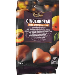 Excellent | Turta dulce cu umplutura cu caise si glazura de ciocolata cu lapte 150g