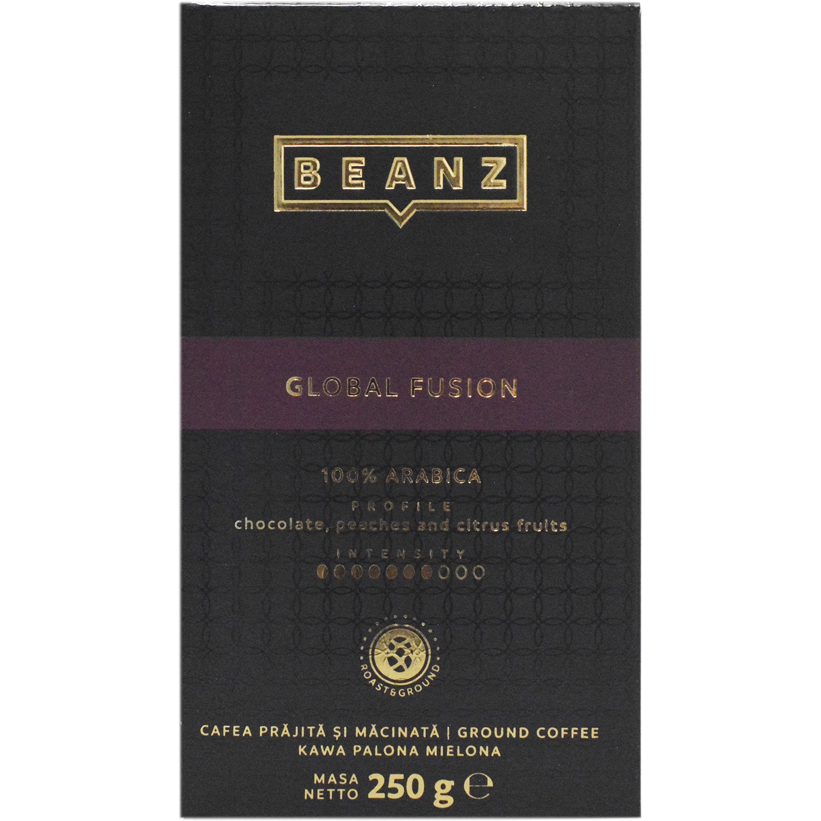 Beanz | Cafea macinata Global Fusion 250g | Mega-image