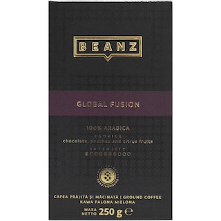 Beanz | Cafea macinata Global Fusion 250g
