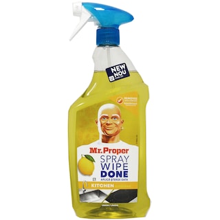 Mr Proper | Spray universal pentru curatat Spray Wipe Done Lemon 800ml