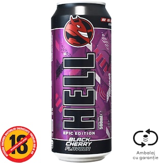 Bautura energizanta Black Cherry 500ml
