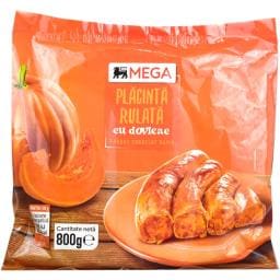 Placinta rulata cu dovleac 800g