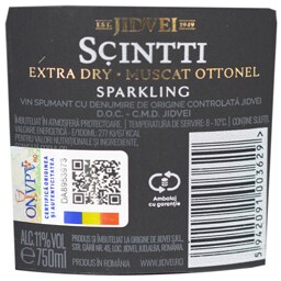 Scintti | Vin spumant Extra Dry 0.75L
